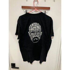 Walter White Breaking Bad The Study of Change T-Shirt, Black, Size XL